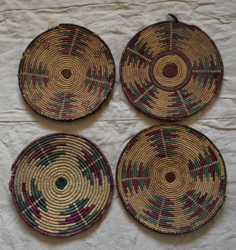 Napperons anciens tissés - 4, x