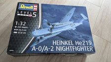 Miniature Maquette Avion De Chasse Heinkel HE-219 1/32 Revell