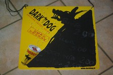 Collector / Plaque carton publicitaire DARK DOG / TBE