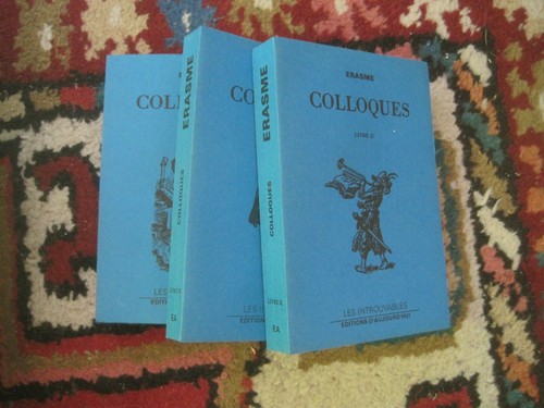 Erasme colloques livres - ,