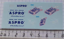 decalcomanie decals  aspro et