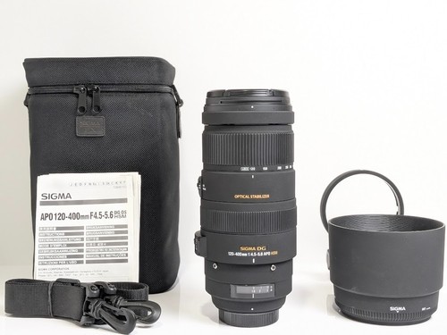 Objectif sigma 120 400mm - dg, 120-400mm