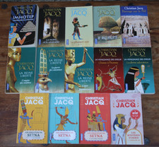 CHRISITAN JACQ - LOT DE 14