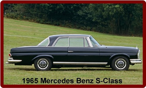 1965 mercedes benz class - mercedes,
