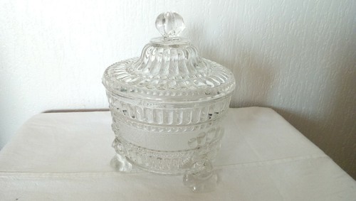 Ancien confiturier verre - ancien, 19