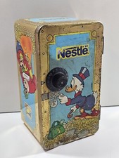 Boîte métal Nestlé oncle Picsou rare , vintage , collection