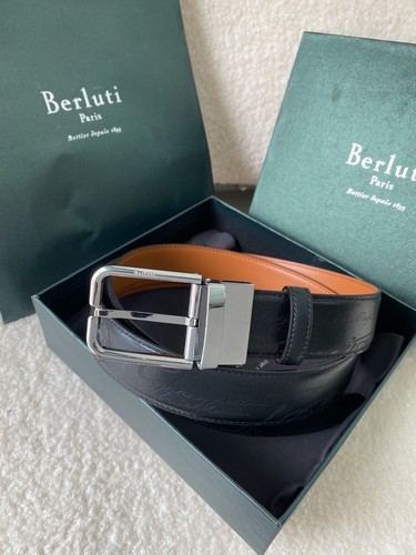 Berluti belt venezia scritto - berluti,