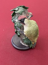 Statuette Oiseau THE COUNTRY BIRD COLLECTION 2003 Le pivert