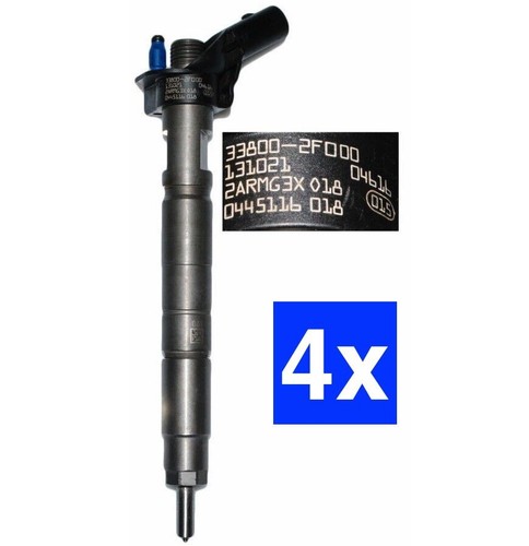 Injecteurs 0445116018 - 4x,