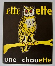 affichette scolaire Poucet Rossignol méthode lecture Charlot Géron une chouette