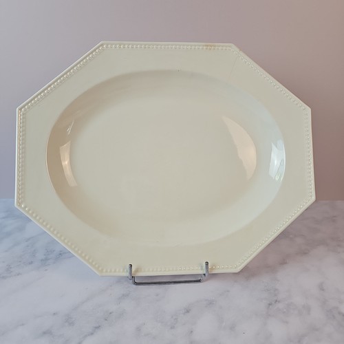 Plat ovale ivoire - ovale,