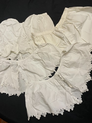 Ancien bas culotte - bas, broderie