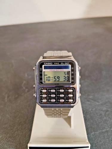 Montre calculatrice solaire - montre,