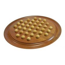 Jeu du solitaire 30 cm en bois