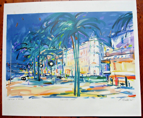 Pierre bellier lithographie - pierre,
