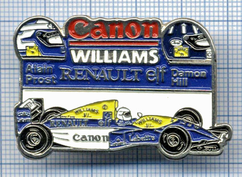 Pin canon williams - pin's, f1