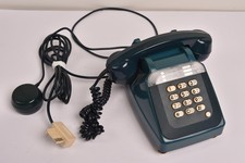 Ancien Téléphone à Touches  SOCOTEL - BLEU - Année 1984