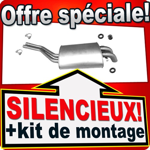 Silencieux arriere pour - silencieux,