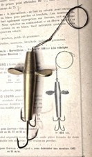 Rare devon GERARDMER du Pêcheur Ecossais (1919), pêche moulinet et leurre ancien