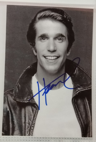 Autografo henry winkler happy - henry,