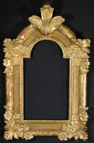 Cadre bois sculpté et - cadre, en