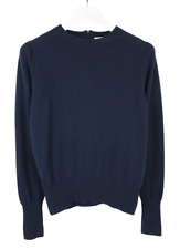 SANDRO Pull Femme LARGE Col Rond Laine Cachemire Tricoté