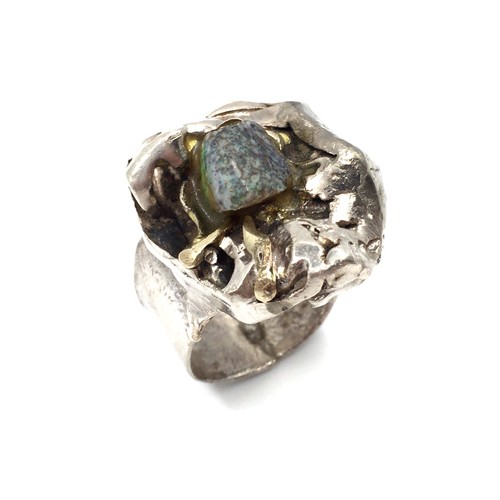 Bague vintage argent massif - vintage,