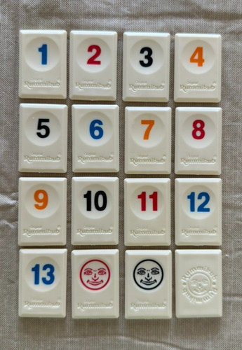 Rummikub game tiles - rummikub,