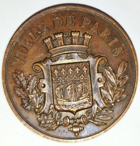 Médaille bronze ville - médaille,