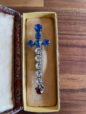 ANCIENNE CROIX ARGENTÉ ORNÉE