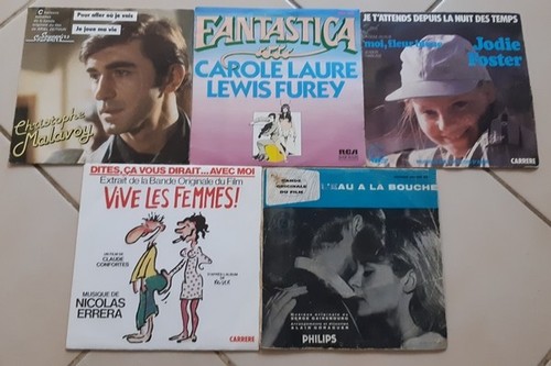 Lot disques vinyles - de,