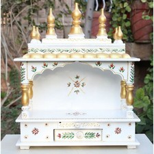 15 " en Bois Mandir Hindou