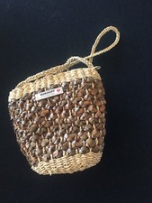 Wicker Rattan Handbag Tote