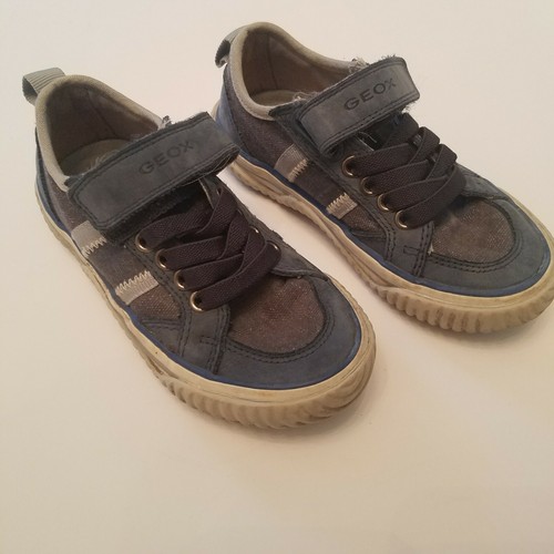 Geox respira boy blue sneakers - geox,