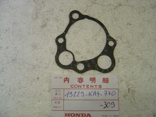 Joint papier de couvercle de pompe à eau de CR250R 89-91 idem 19229KA4309