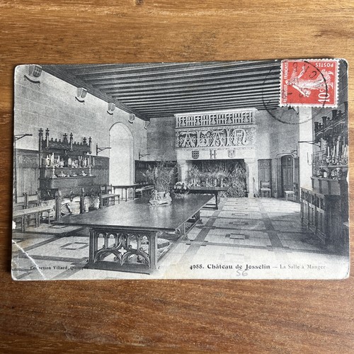 Postcard cpa chateau - cpa,