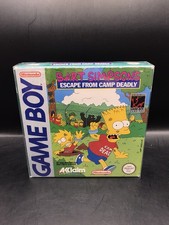 Bart Simpsons Escape from Camp Deadly - Nintendo Game Boy FAH - Complet