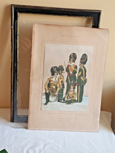 Gravure grenadier palais - du,