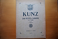 Partitions , 200 petits canons