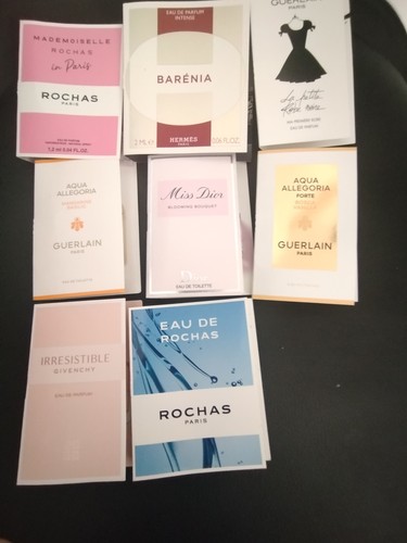 Lot echantillons parfum - de,