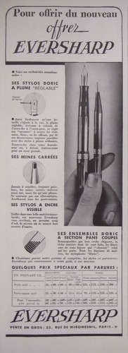 Publicité presse 1934 - de,