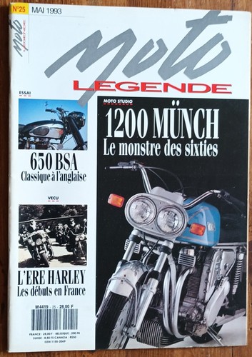 Moto legende munch 1200 - munch,