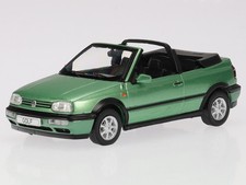 VW Golf 3 Cabrio 1993 vert metallic véhicule miniature CLC427 IXO 1:43