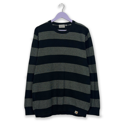 Pull carhartt rayures - rayures, noir