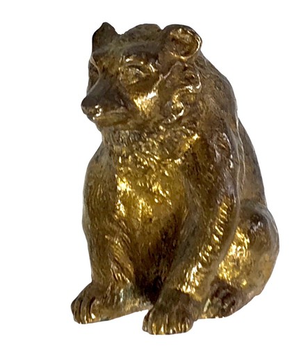 Statuette bronze ours - statuette, l’ours
