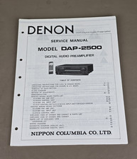 Denon DAP-2500 Digital Audio