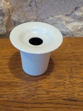 Encrier en porcelaine  pour bureau élève en bois, TY Paris France, pupitre bois