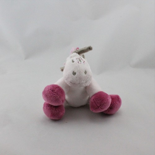Doudou poney cheval - , rose