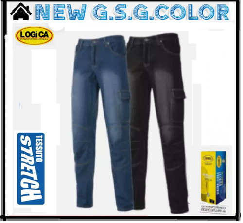 Jeans pantalons travail en - pantalons,
