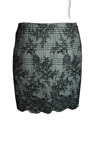 Jupe courte jacquard - jupe,